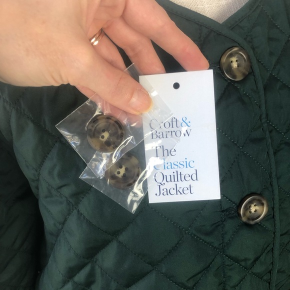 Classic Quilted Jacket. Size S - Picture 3 of 6